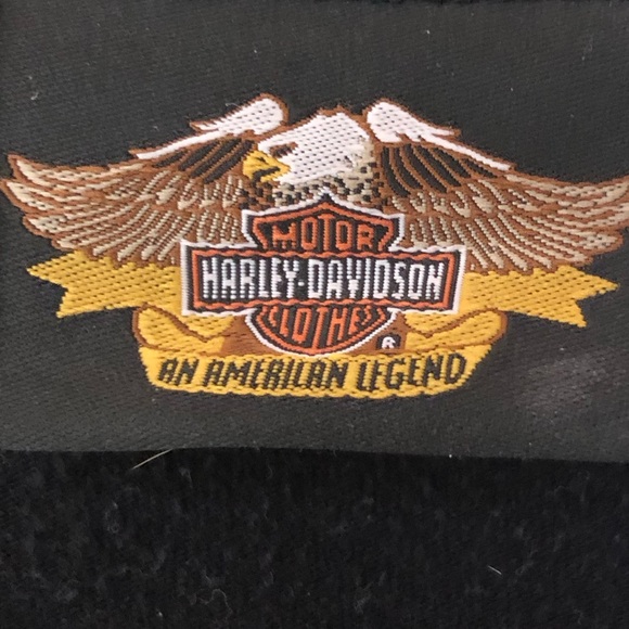 Harley-Davidson women’s black top with insignia center front - Picture 12 of 12